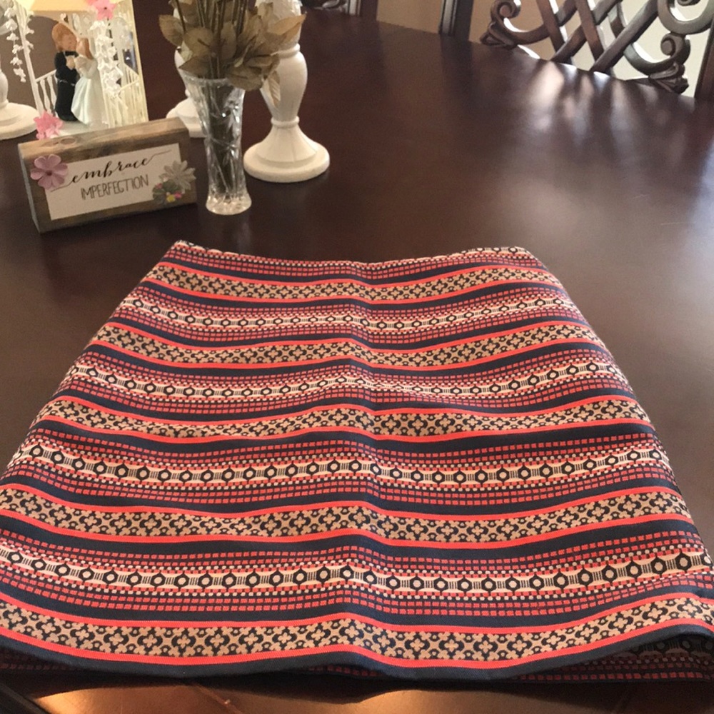 Loft MultiPrint Skirt size 4P